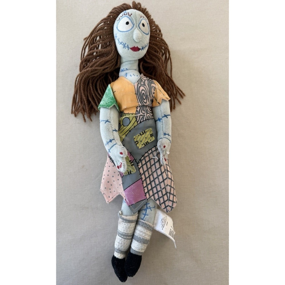 Disney Store Sally Plush Doll Nightmare Before Christmas Halloween Tim Burton